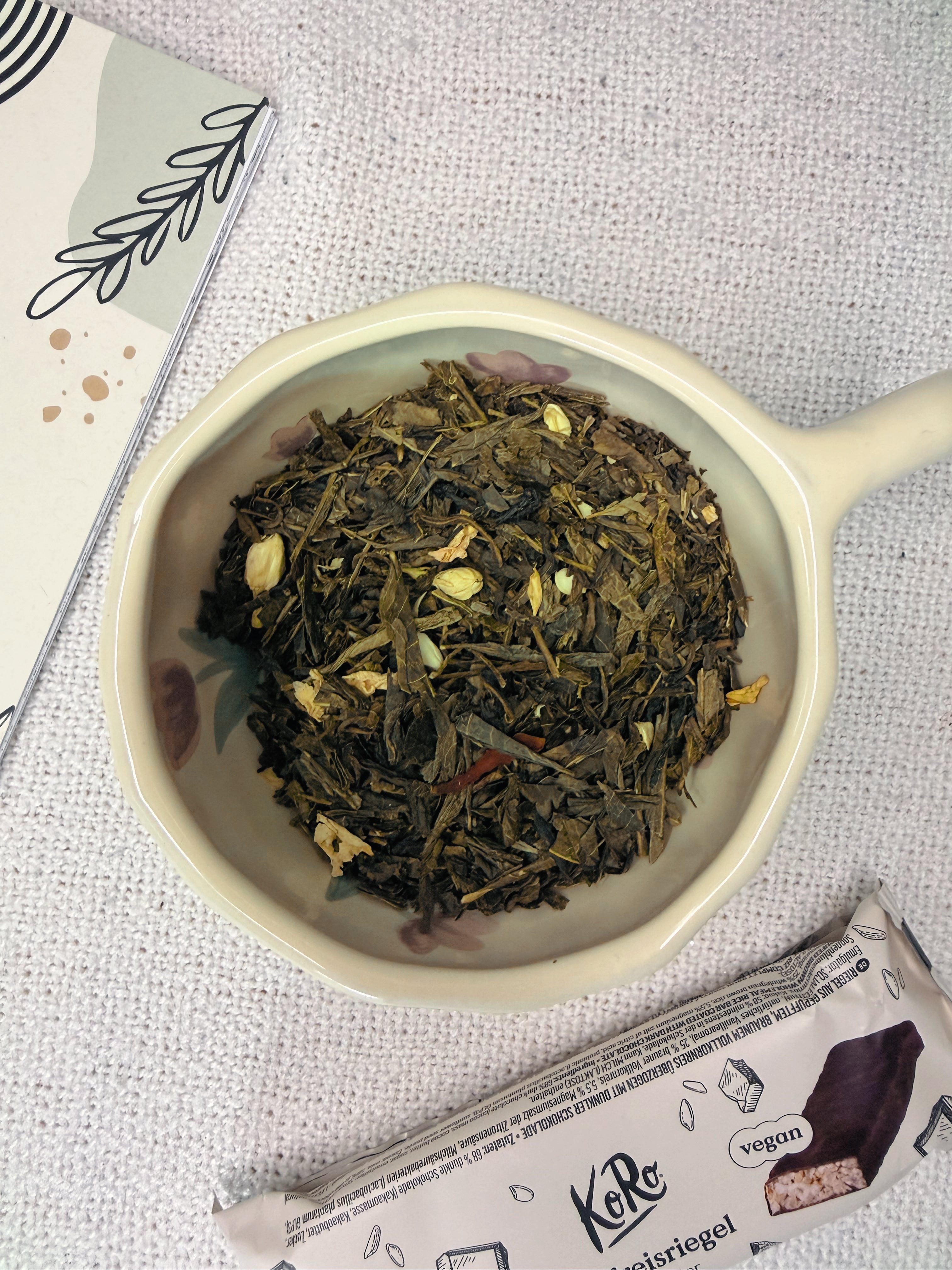 Thé vert jasmin litchi alya living