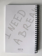 carnet alya living  ligné signature pause