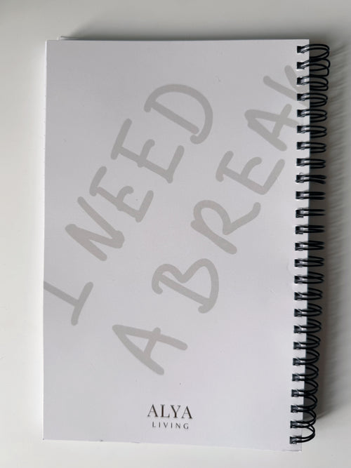 carnet alya living  ligné signature pause