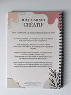 carnet créatif alya living coloriage dessin écriture 