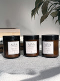 Bougie parfum de grasse faite main made in France alya living coffret